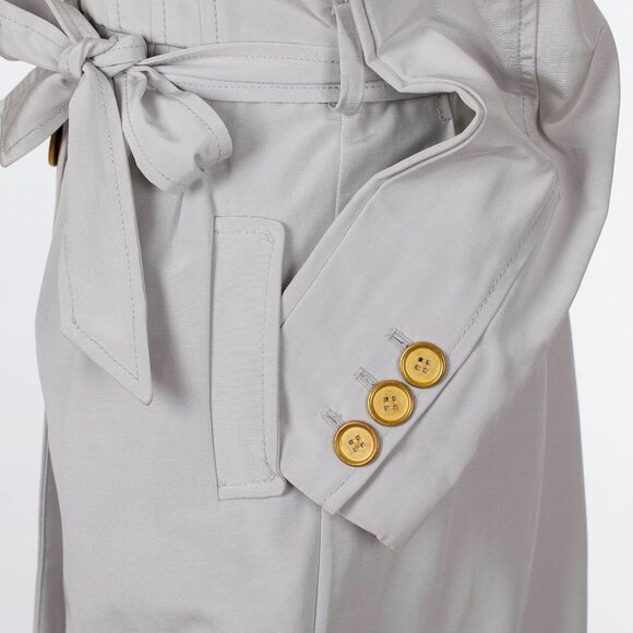 Armani Exchange  Silver Color Trench Coat - Picture 6 of 7